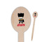Superhero Oval Wooden Food Picks (Personalized)