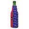 Superhero Zipper Bottle Cooler - ANGLE (bottle)