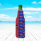 Superhero Zipper Bottle Cooler - LIFESTYLE