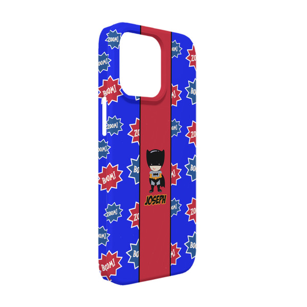 Custom Superhero iPhone Case - Plastic - iPhone 13 (Personalized)