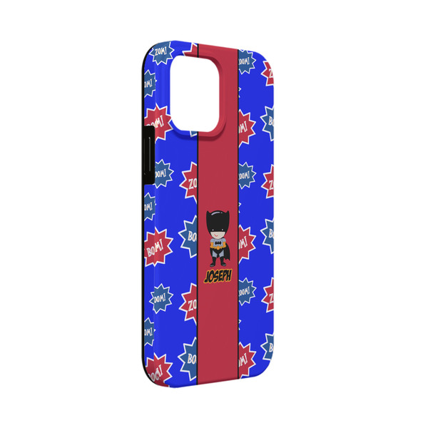 Custom Superhero iPhone Case - Rubber Lined - iPhone 13 Mini (Personalized)