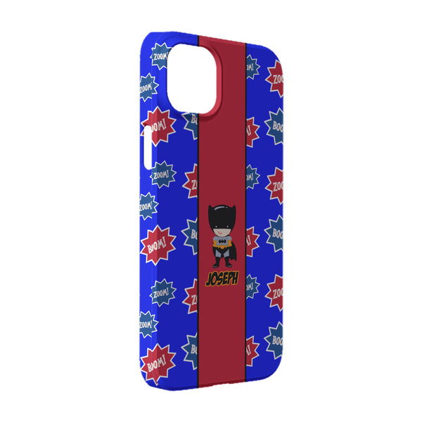 Custom Superhero iPhone Case - Plastic - iPhone 14 (Personalized)