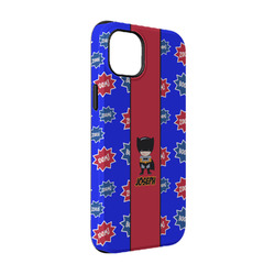 Superhero iPhone Case - Rubber Lined - iPhone 14 (Personalized)