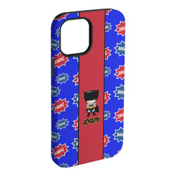Superhero iPhone Case - Rubber Lined (Personalized)