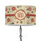 Fall Flowers 12" Drum Lamp Shade - Poly-film (Personalized)