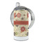 Fall Flowers 12 oz Stainless Steel Sippy Cups - FULL (back angle)