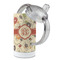 Fall Flowers 12 oz Stainless Steel Sippy Cups - Top Off