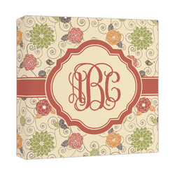 Fall Flowers Canvas Print - 12x12 (Personalized)