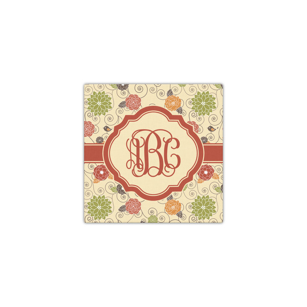 Fall Flowers 12x12 - Canvas Print - Front View