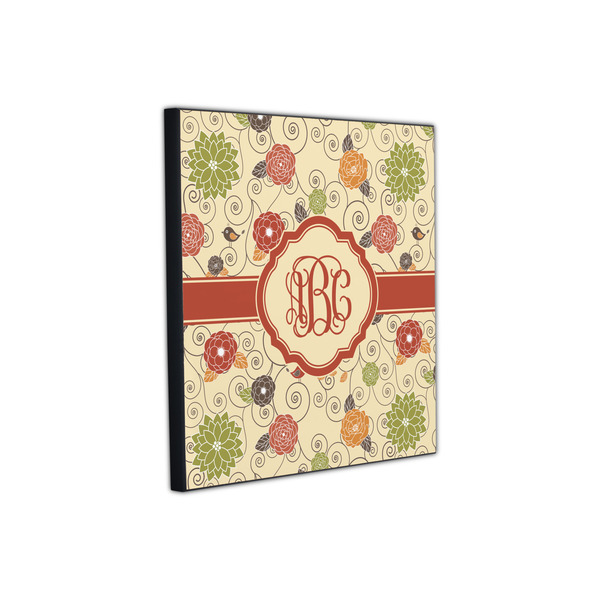 Fall Flowers 12x12 Wood Print - Angle View