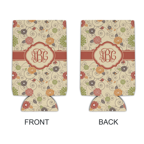 Fall Flowers 16oz Can Sleeve - APPROVAL