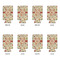 Fall Flowers 16oz Can Sleeve - Set of 4 - APPROVAL