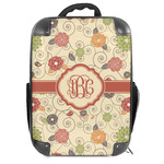 Fall Flowers Hard Shell Backpack (Personalized)