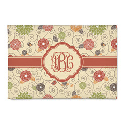 Fall Flowers 2' x 3' Indoor Area Rug (Personalized)