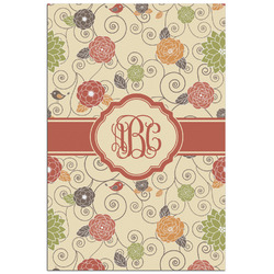 Fall Flowers Poster - Matte - 24x36 (Personalized)