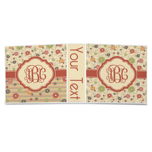 Fall Flowers 3-Ring Binder Approval- 3in