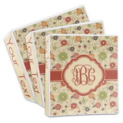 Fall Flowers 3-Ring Binder (Personalized)