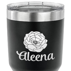 Fall Flowers 30 oz Stainless Steel Tumbler (Personalized)