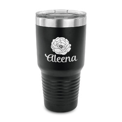 Fall Flowers 30 oz Stainless Steel Tumbler (Personalized)