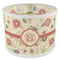 Fall Flowers 8" Drum Lampshade - ANGLE Poly-Film