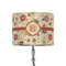 Fall Flowers 8" Drum Lamp Shade - Fabric (Personalized)