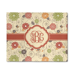 Fall Flowers 8' x 10' Indoor Area Rug (Personalized)