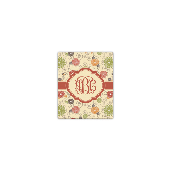 Custom Fall Flowers Canvas Print - 8x10 (Personalized)