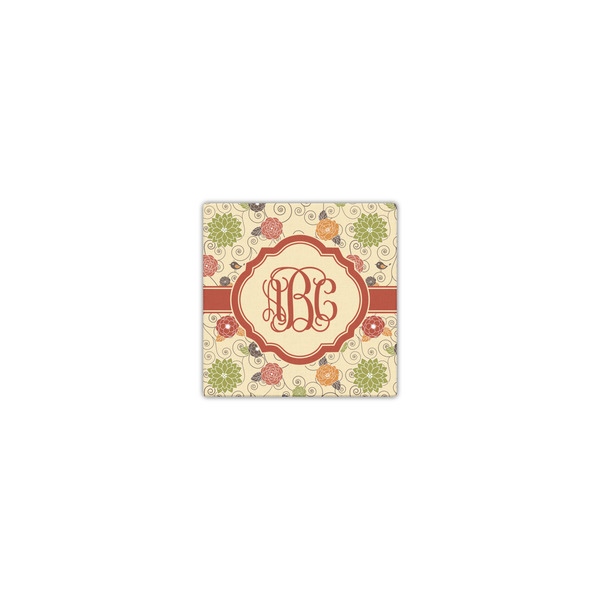 Fall Flowers 8x8 - Canvas Print - Front View