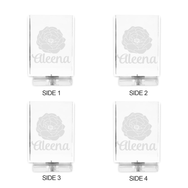 Fall Flowers Acrylic Pencil Holder - APPROVAL