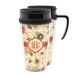 Fall Flowers Acrylic Travel Mug (Personalized)