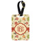 Fall Flowers Metal Luggage Tag w/ Monogram
