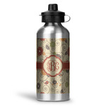 Fall Flowers Water Bottles - 20 oz - Aluminum (Personalized)