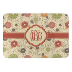 Fall Flowers Anti-Fatigue Kitchen Mat (Personalized)