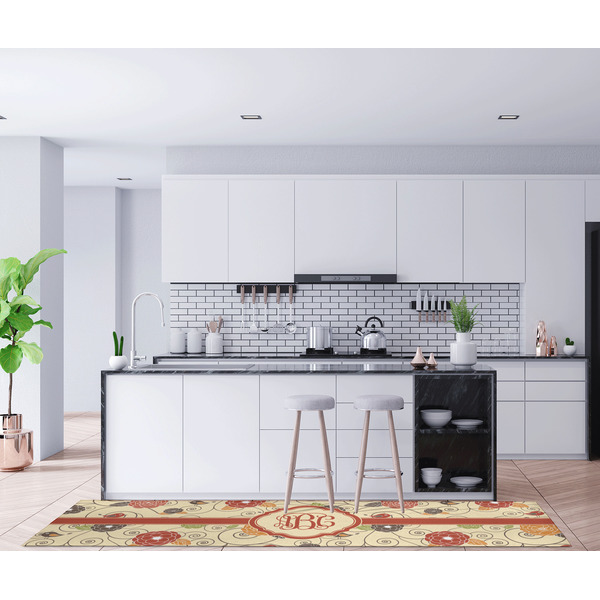 Fall Flowers Area Rug Sizes