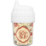Fall Flowers Baby Sippy Cup (Personalized)