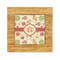Fall Flowers Bamboo Trivet with 6" Tile - FRONT