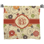 Fall Flowers Bath Towel (Personalized)
