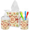 Fall Flowers Bathroom Accessories Set (Personalized)