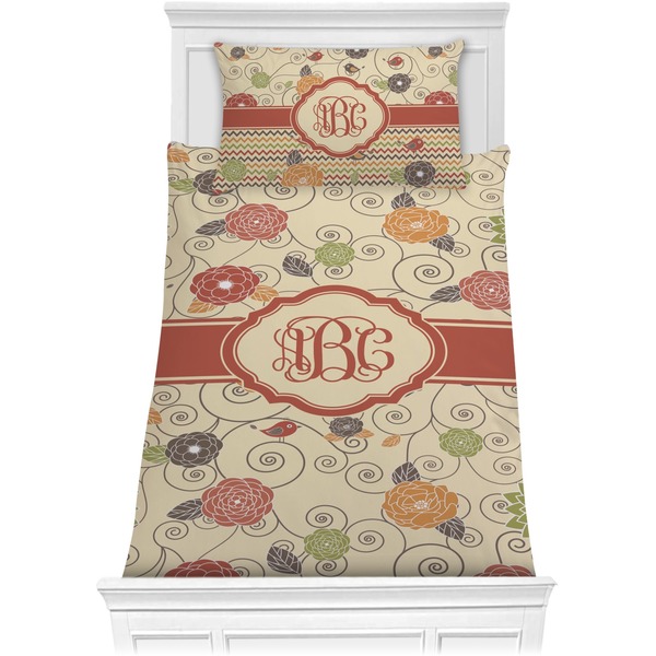 Fall Flowers Bedding Set (Twin)