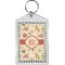 Fall Flowers Bling Keychain (Personalized)