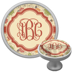 Fall Flowers Cabinet Knob (Personalized)