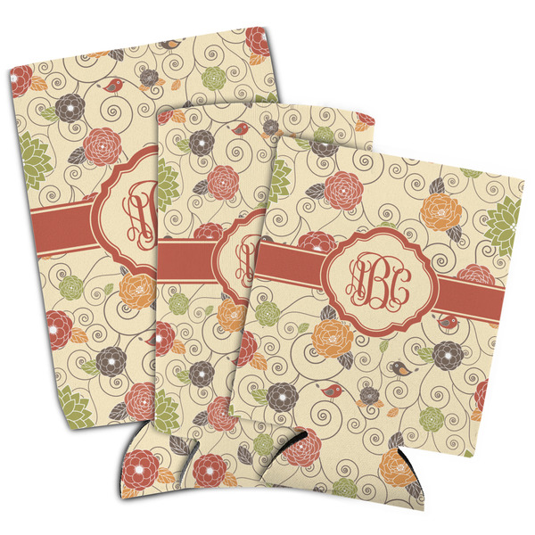 Fall Flowers Can Coolers - PARENT/MAIN