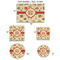 Fall Flowers Car Magnets - SIZE CHART