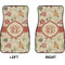 Fall Flowers Car Mat Front - Approval