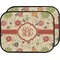 Fall Flowers Car Floor Mats (Back Seat) (Personalized)