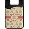 Fall Flowers Cell Phone Credit Card Holder