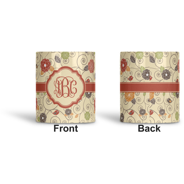 Fall Flowers Ceramic Pen Holder - Apvl