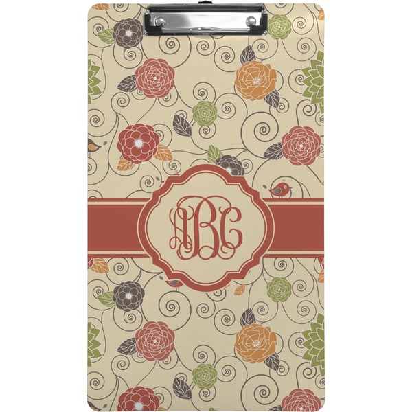 Fall Flowers Clipboard (Legal)