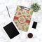 Fall Flowers Clipboard - Lifestyle Photo