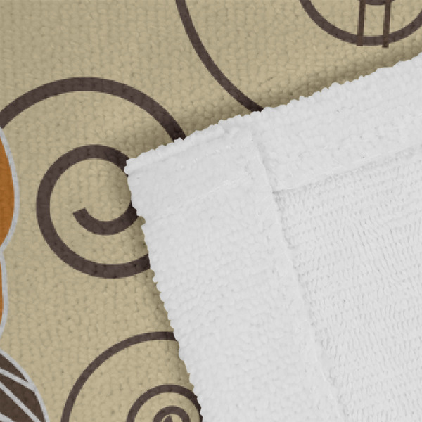 Fall Flowers Close up of Fabric